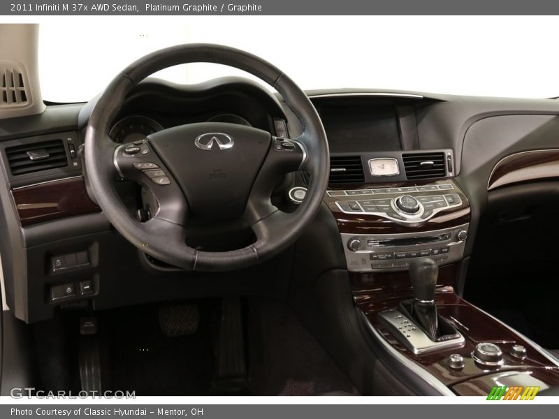 Platinum Graphite / Graphite 2011 Infiniti M 37x AWD Sedan