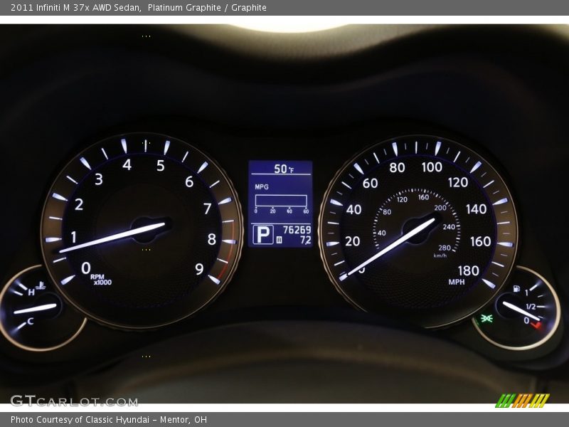 Platinum Graphite / Graphite 2011 Infiniti M 37x AWD Sedan