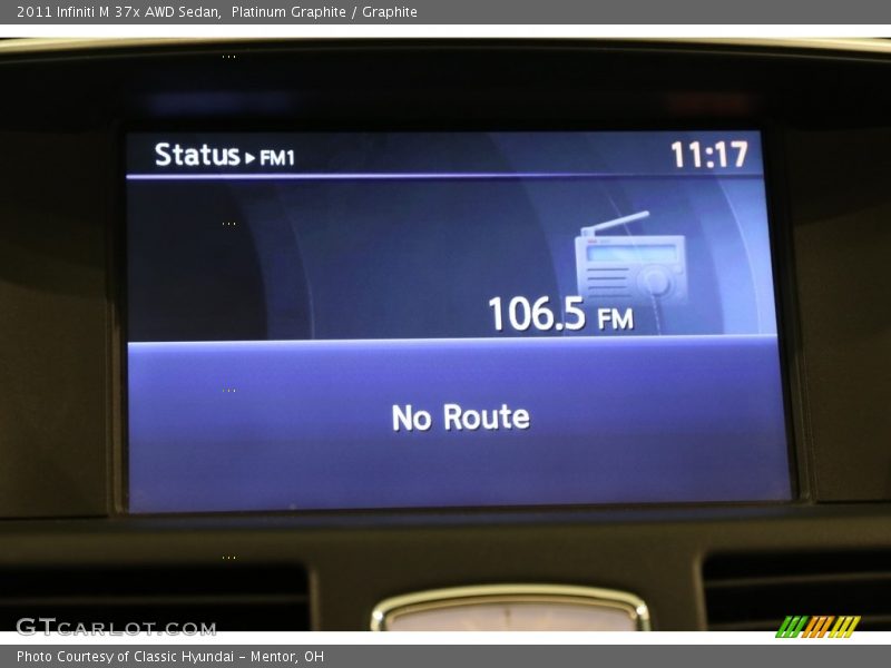 Platinum Graphite / Graphite 2011 Infiniti M 37x AWD Sedan