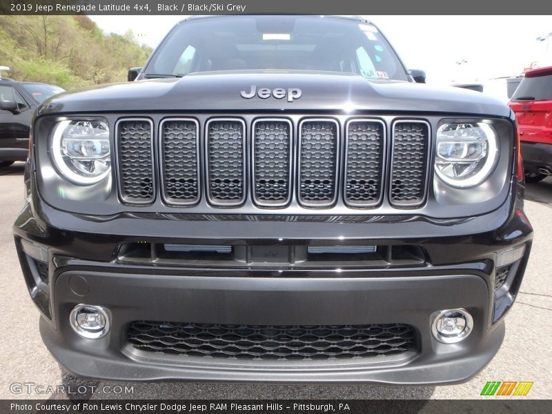 Black / Black/Ski Grey 2019 Jeep Renegade Latitude 4x4