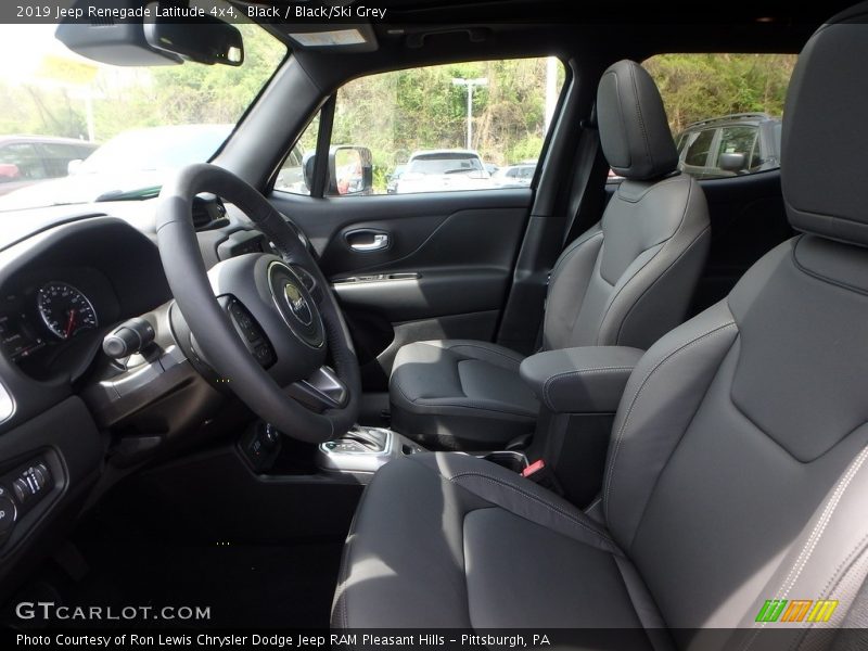 Black / Black/Ski Grey 2019 Jeep Renegade Latitude 4x4