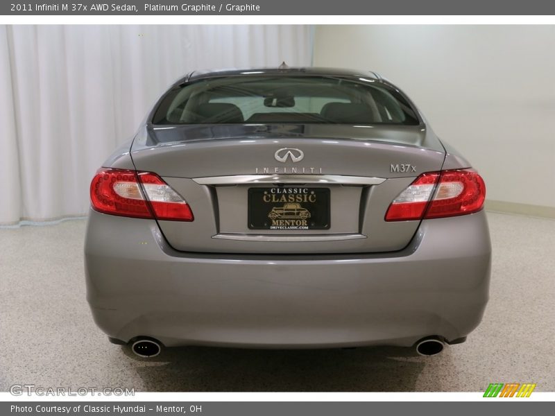Platinum Graphite / Graphite 2011 Infiniti M 37x AWD Sedan
