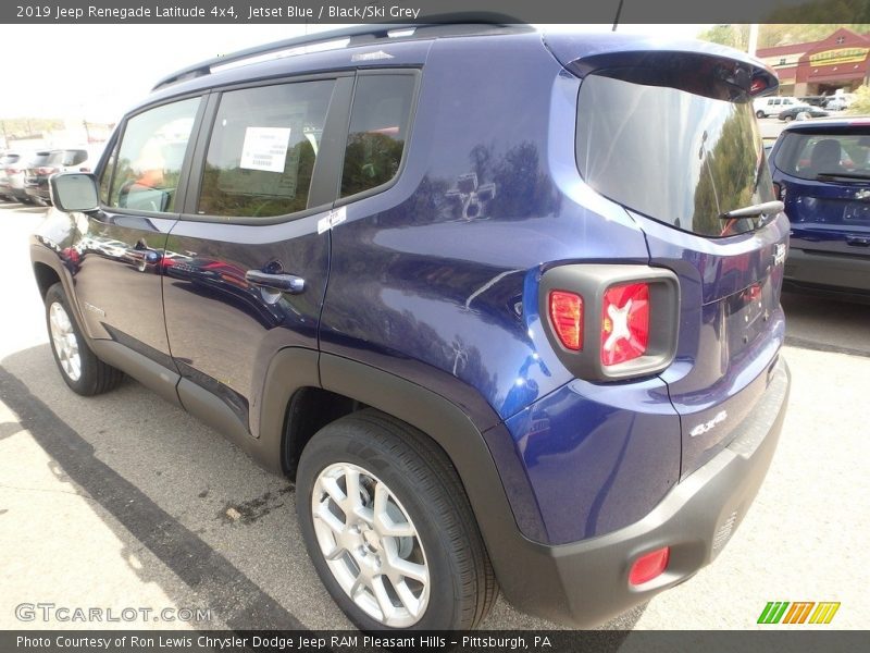 Jetset Blue / Black/Ski Grey 2019 Jeep Renegade Latitude 4x4