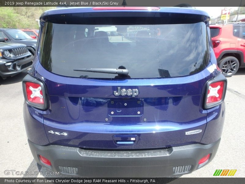 Jetset Blue / Black/Ski Grey 2019 Jeep Renegade Latitude 4x4