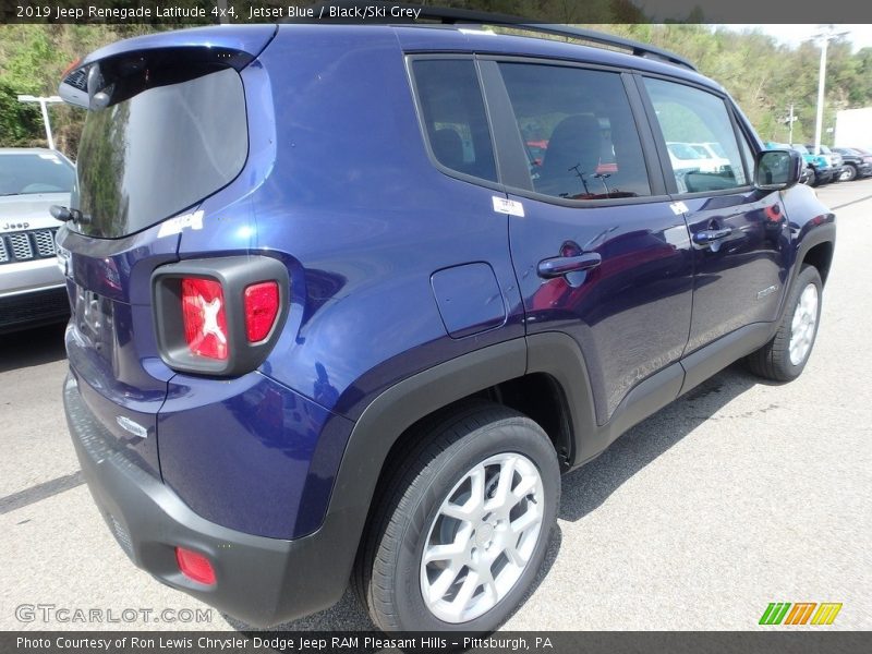 Jetset Blue / Black/Ski Grey 2019 Jeep Renegade Latitude 4x4