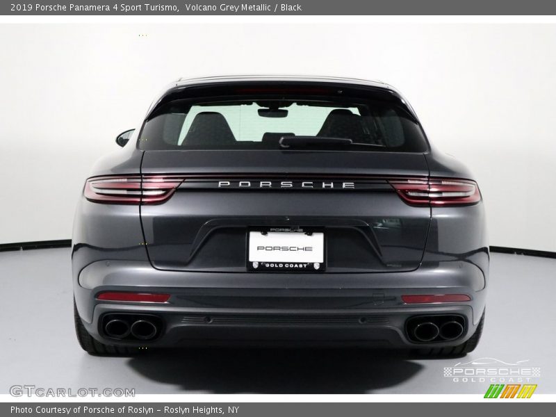 Volcano Grey Metallic / Black 2019 Porsche Panamera 4 Sport Turismo