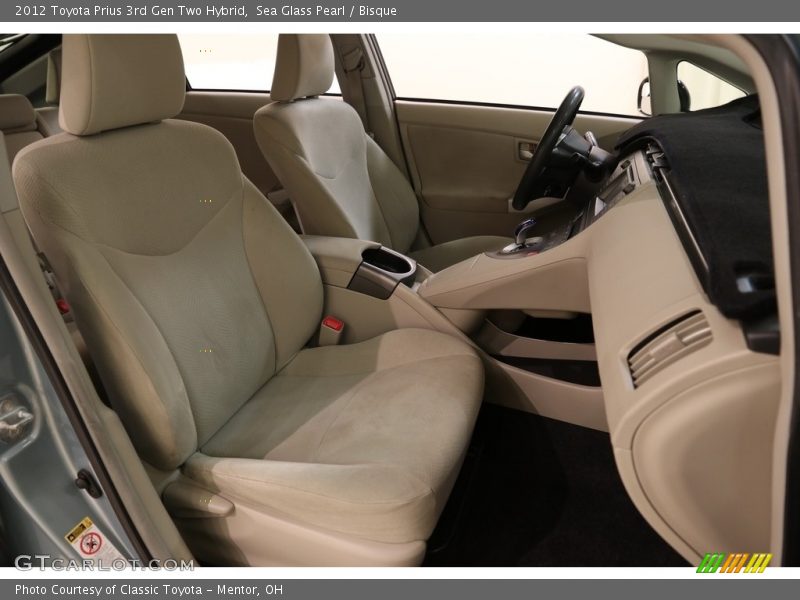 Sea Glass Pearl / Bisque 2012 Toyota Prius 3rd Gen Two Hybrid