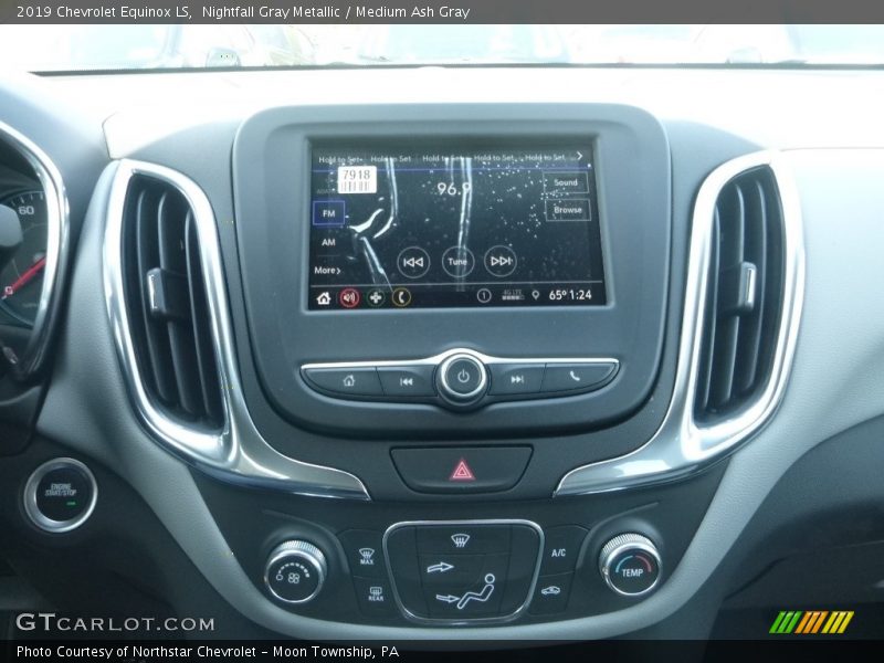 Nightfall Gray Metallic / Medium Ash Gray 2019 Chevrolet Equinox LS