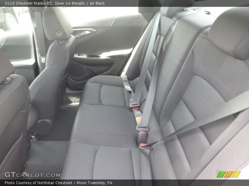 Silver Ice Metallic / Jet Black 2019 Chevrolet Malibu RS