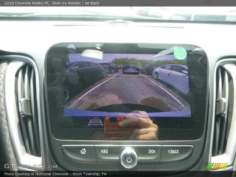 Silver Ice Metallic / Jet Black 2019 Chevrolet Malibu RS