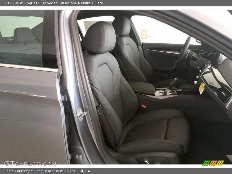 Bluestone Metallic / Black 2019 BMW 5 Series 530i Sedan
