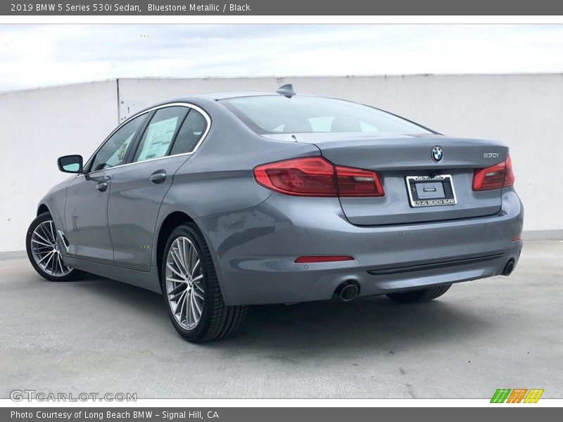 Bluestone Metallic / Black 2019 BMW 5 Series 530i Sedan
