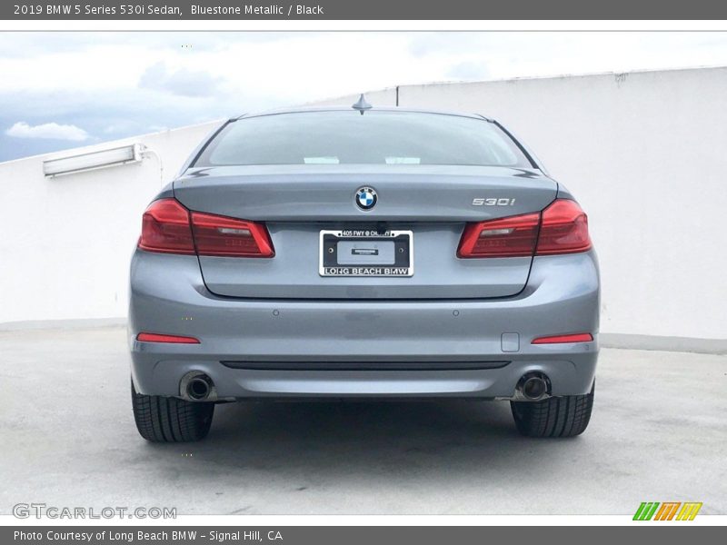 Bluestone Metallic / Black 2019 BMW 5 Series 530i Sedan