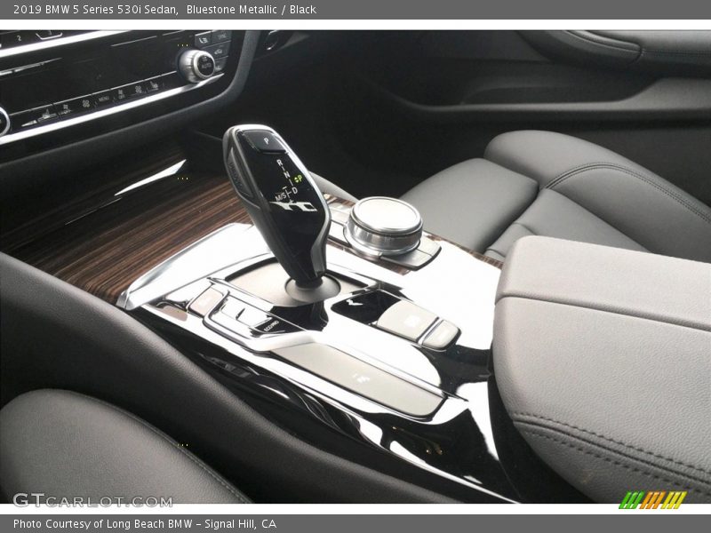 Bluestone Metallic / Black 2019 BMW 5 Series 530i Sedan