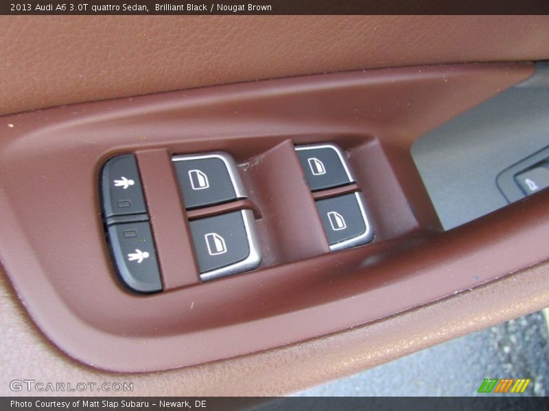 Brilliant Black / Nougat Brown 2013 Audi A6 3.0T quattro Sedan
