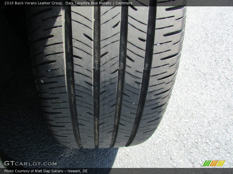 Dark Sapphire Blue Metallic / Cashmere 2016 Buick Verano Leather Group