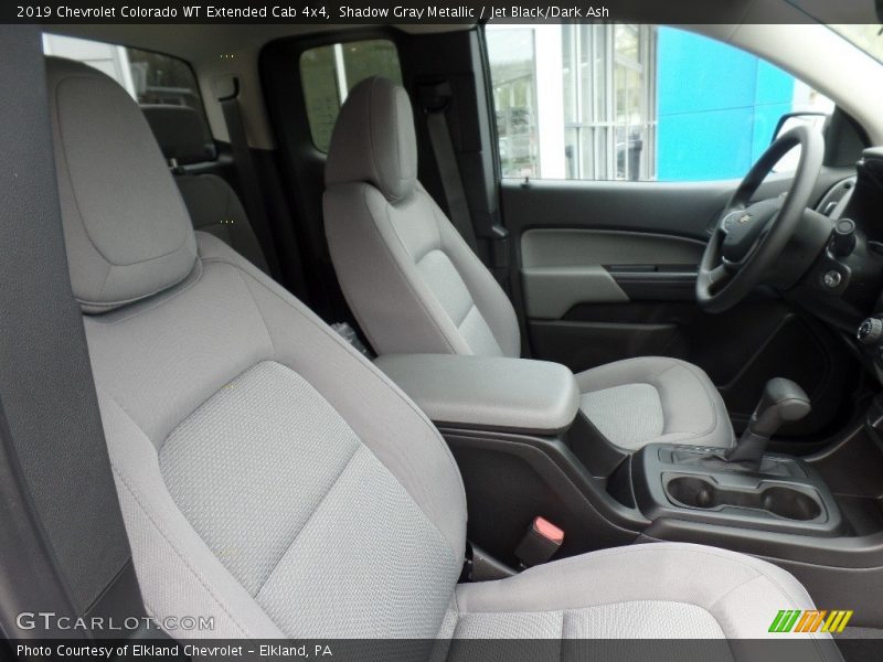 Shadow Gray Metallic / Jet Black/Dark Ash 2019 Chevrolet Colorado WT Extended Cab 4x4