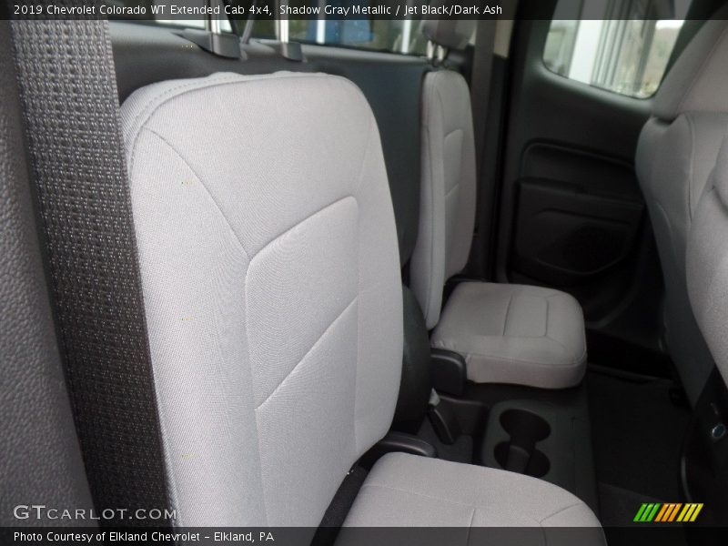 Shadow Gray Metallic / Jet Black/Dark Ash 2019 Chevrolet Colorado WT Extended Cab 4x4