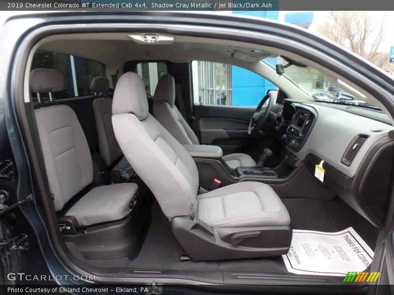 Shadow Gray Metallic / Jet Black/Dark Ash 2019 Chevrolet Colorado WT Extended Cab 4x4