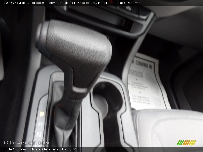 Shadow Gray Metallic / Jet Black/Dark Ash 2019 Chevrolet Colorado WT Extended Cab 4x4