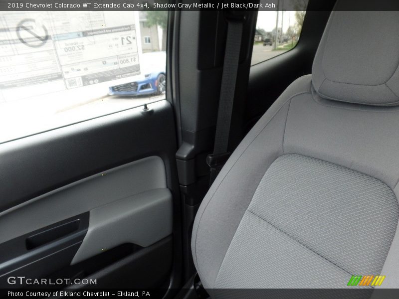 Shadow Gray Metallic / Jet Black/Dark Ash 2019 Chevrolet Colorado WT Extended Cab 4x4
