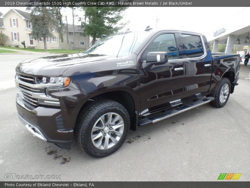 Front 3/4 View of 2019 Silverado 1500 High Country Crew Cab 4WD