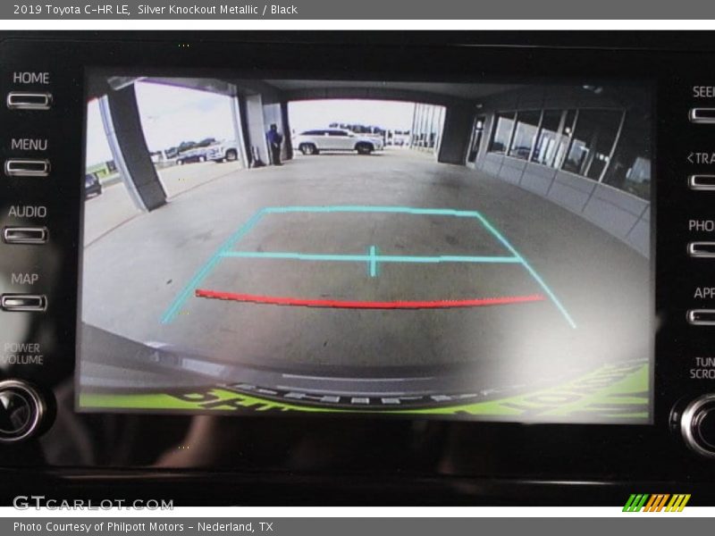 Silver Knockout Metallic / Black 2019 Toyota C-HR LE