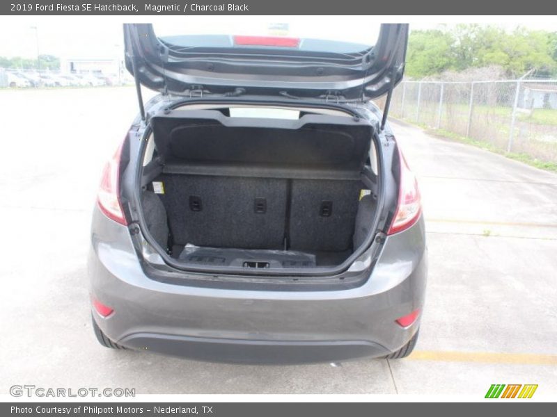  2019 Fiesta SE Hatchback Trunk
