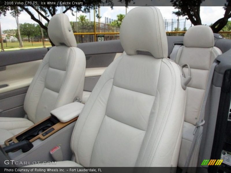 Ice White / Calcite Cream 2008 Volvo C70 T5