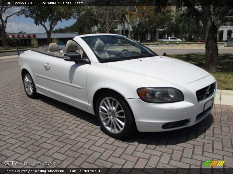 Ice White / Calcite Cream 2008 Volvo C70 T5