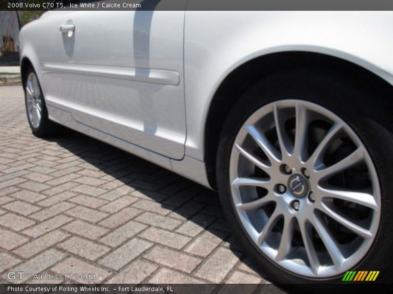 Ice White / Calcite Cream 2008 Volvo C70 T5