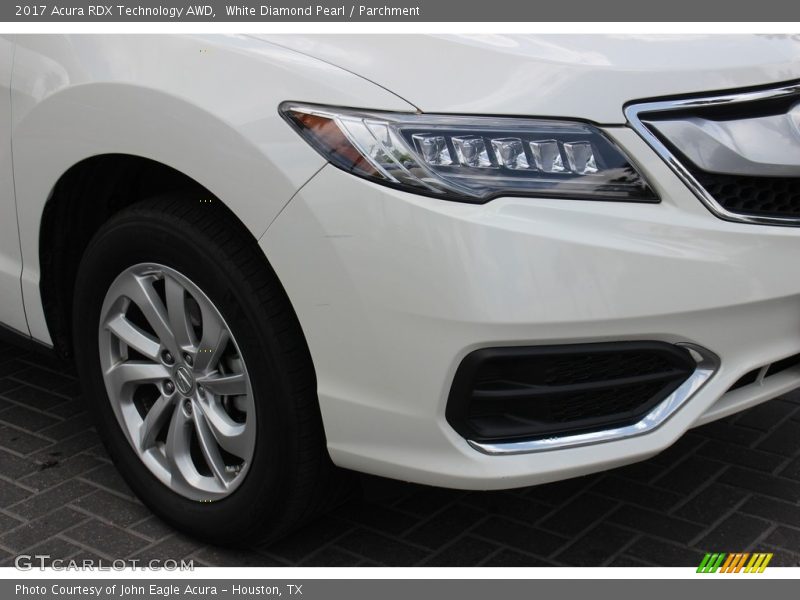 White Diamond Pearl / Parchment 2017 Acura RDX Technology AWD