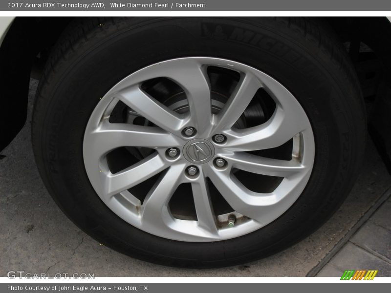 White Diamond Pearl / Parchment 2017 Acura RDX Technology AWD