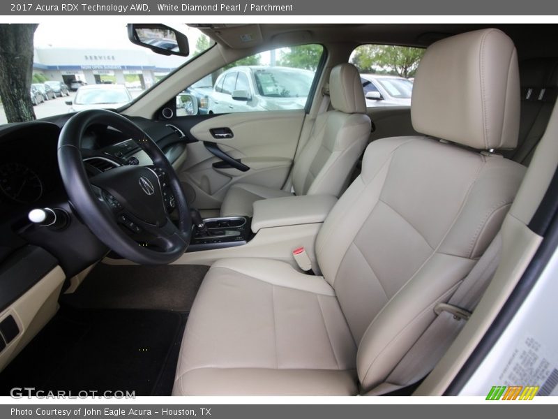 White Diamond Pearl / Parchment 2017 Acura RDX Technology AWD