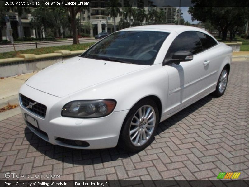 Ice White / Calcite Cream 2008 Volvo C70 T5