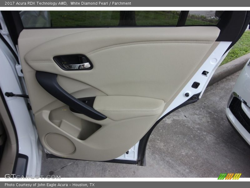 White Diamond Pearl / Parchment 2017 Acura RDX Technology AWD
