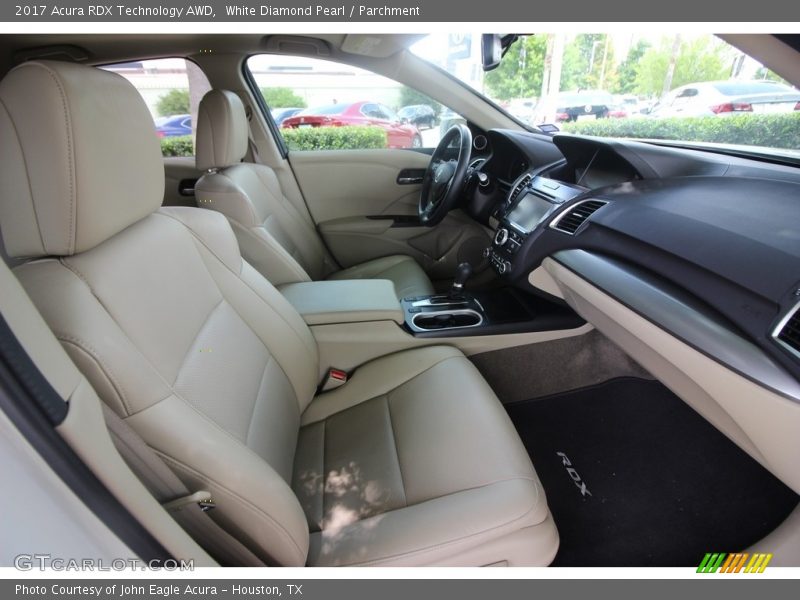 White Diamond Pearl / Parchment 2017 Acura RDX Technology AWD