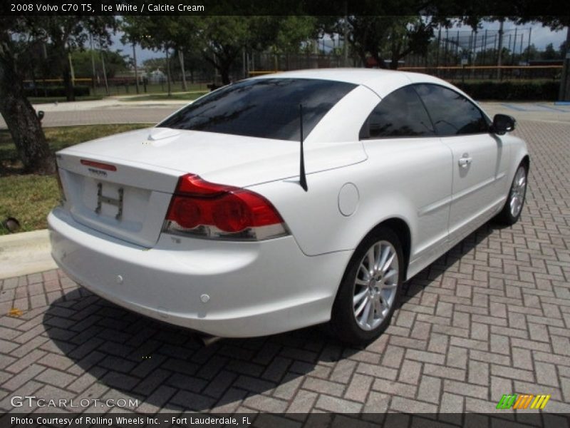 Ice White / Calcite Cream 2008 Volvo C70 T5