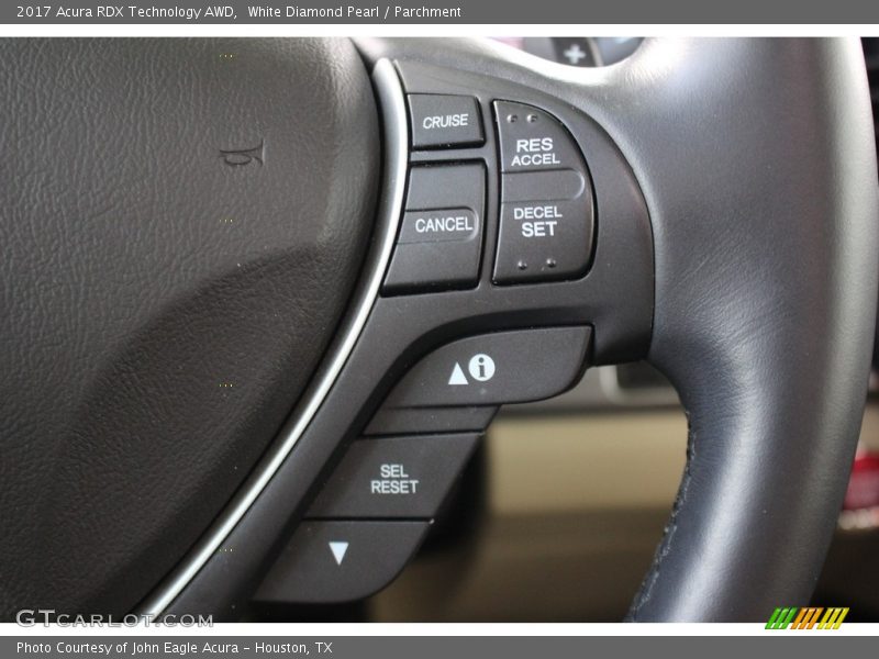White Diamond Pearl / Parchment 2017 Acura RDX Technology AWD