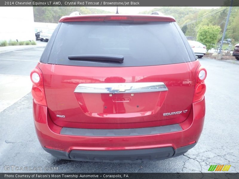 Crystal Red Tintcoat / Brownstone/Jet Black 2014 Chevrolet Equinox LT AWD