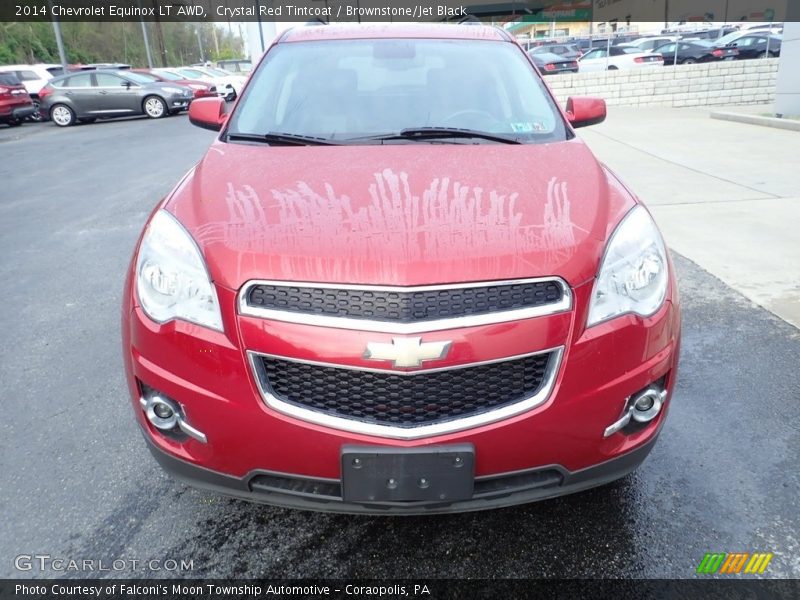 Crystal Red Tintcoat / Brownstone/Jet Black 2014 Chevrolet Equinox LT AWD
