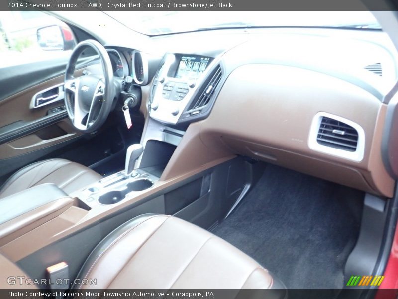 Crystal Red Tintcoat / Brownstone/Jet Black 2014 Chevrolet Equinox LT AWD