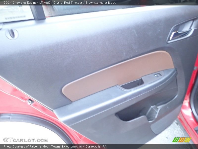 Crystal Red Tintcoat / Brownstone/Jet Black 2014 Chevrolet Equinox LT AWD
