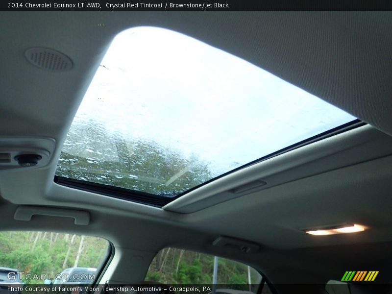 Crystal Red Tintcoat / Brownstone/Jet Black 2014 Chevrolet Equinox LT AWD