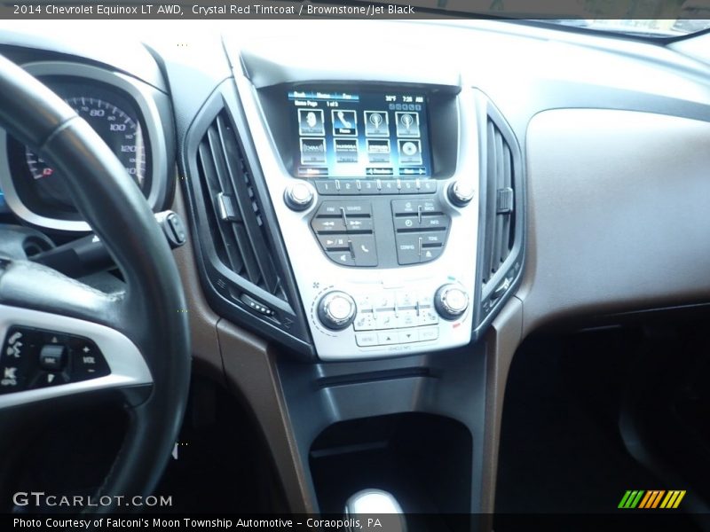 Crystal Red Tintcoat / Brownstone/Jet Black 2014 Chevrolet Equinox LT AWD