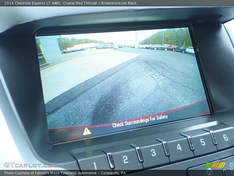 Crystal Red Tintcoat / Brownstone/Jet Black 2014 Chevrolet Equinox LT AWD