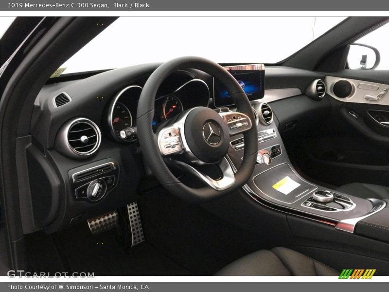 Black / Black 2019 Mercedes-Benz C 300 Sedan