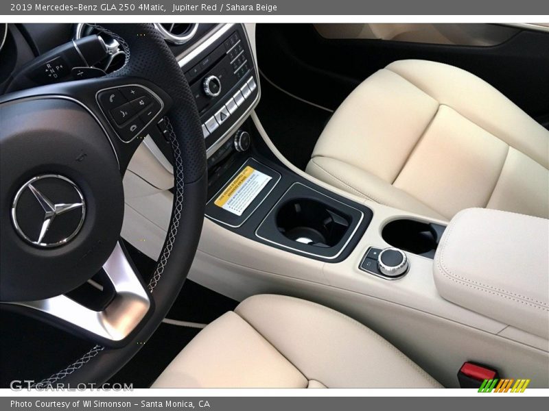 Jupiter Red / Sahara Beige 2019 Mercedes-Benz GLA 250 4Matic