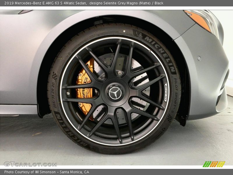 designo Selenite Grey Magno (Matte) / Black 2019 Mercedes-Benz E AMG 63 S 4Matic Sedan