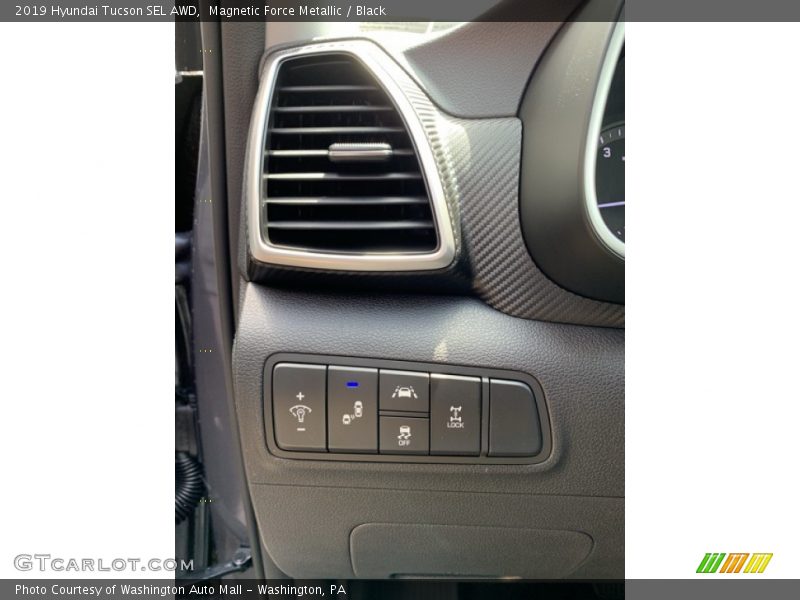 Magnetic Force Metallic / Black 2019 Hyundai Tucson SEL AWD